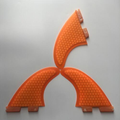 Surfboard Twin Tabs2 Surf Fins Fiberglass Surfboard Double Tabs II Fins Tri-set Fin G7