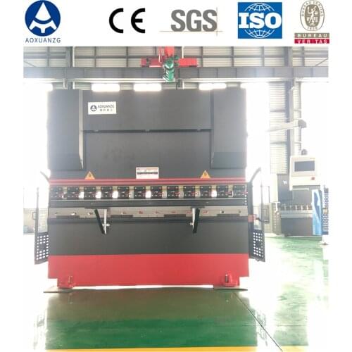 100T/2500mm TP10S System Bending Machine/CNC Hydraulic Press Brake