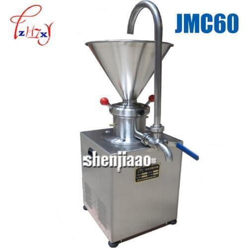 JMC60 Peanut Butter Stainless Steel Peanut Butter Make Machine Commercial Nut Grinder Coffee Sesame Butter Grinder Machine 220V