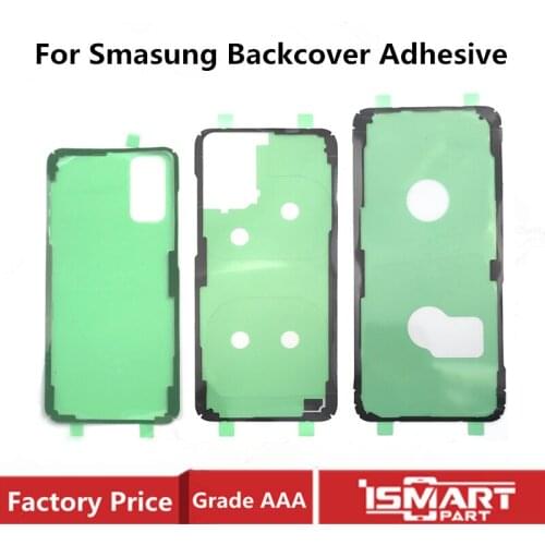 10PCS Back Cover Adhesive Tape for Samsung Galaxy S21 Note 20 S20 Ultra S9 Plus A50 A70 Battery Cover Housing Sticker