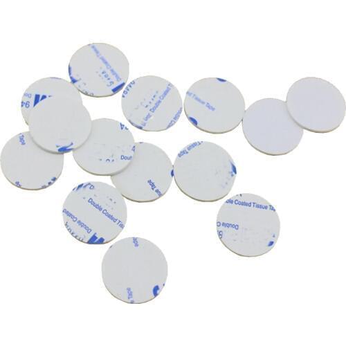10pcs Round Car Double-sided Tape Movable seamless Sticker