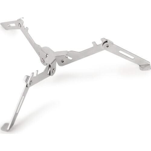 Outdoor Stove Canister Stabilizer Gas Tank Stand Foldable Cartridge Tripod Support Folding Fuel Camping Travel Stove Stabilizer