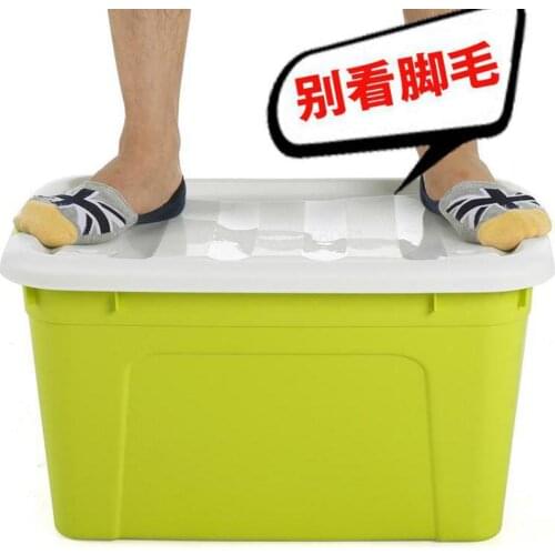 Extra-large Storage Box, Thickened Plastic Clothes, Quilts, Storage Boxes, Covered Clothes, Large Finishing Boxes, Super-large B