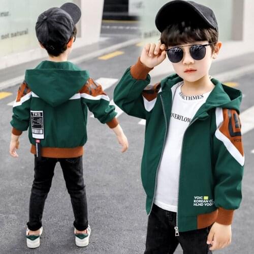 Normal Spring Autumn Boy Coat Jackets Overcoat Top Kids Teenage Gift Children Clothes Gift Formal School High Quality