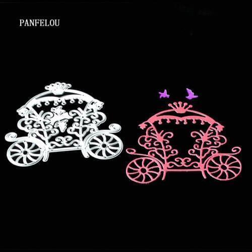 PANFELOU Metal craft civet cats car paper die cutting dies for Scrapbooking/DIY Easter wedding Easter cards