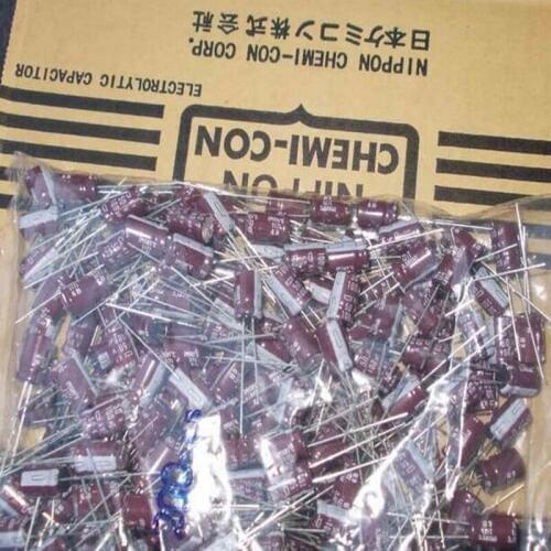 CAP Switching US 50V 100UF Size 8*11.5 mm NIPPONCHEMI-CON High frequency low resistance new and original