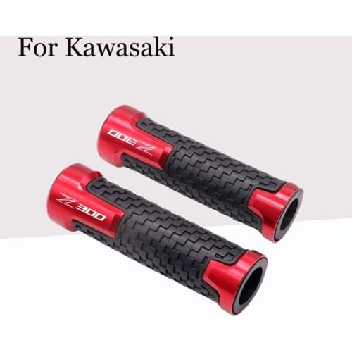 For Kawasaki Z300 Motorcycle Modified Handle Rubber Sleeve Throttle Gloves CNC Car Grip Accessories