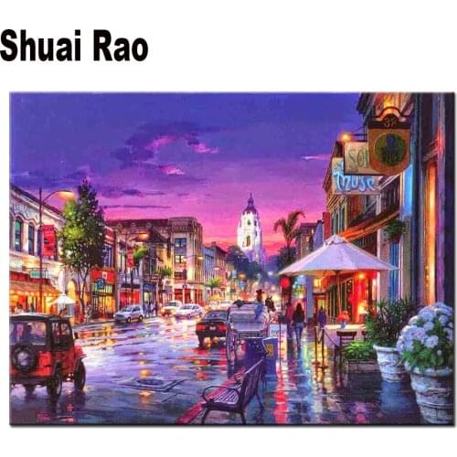 Romantic Paris city painting diamond painting specials full square round Diamond Embroidery Mosaic 3d puzzle Painting