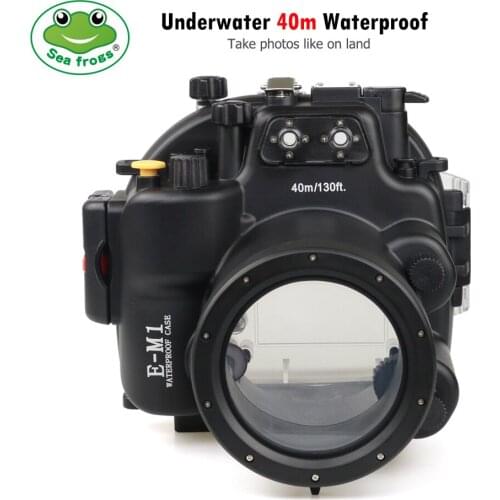 For Olympus Camera E-M1 Housing Underwater Outdoor Scuba Diving Sport Photography Camera Water Waterproof Housing Case Cover