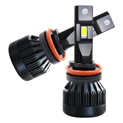 High Quality Fearless -40 ℃ - 200 ℃ Hot Canbus H8 H11 MX7 Turbo Kit Brightest LED Headlight Over 16000lm 55W Front Driving Bulbs