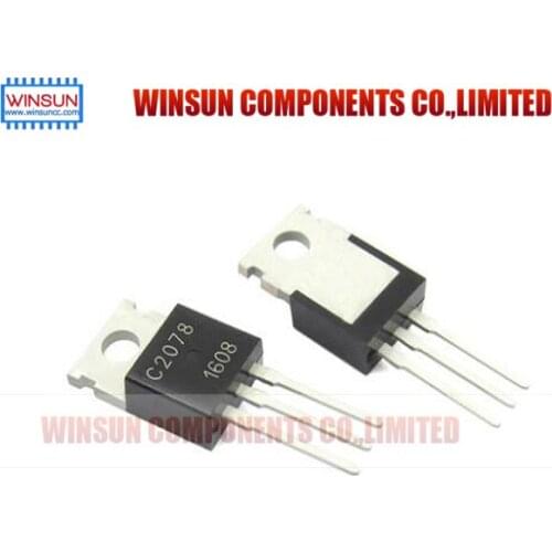 10PCS C2078 TO220 2SC2078 TO-220 2078 3A 80V