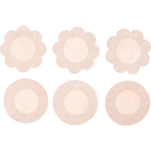10pcs Womens Invisible Breast Lift Tape On Bra Nipple Stickers Chest Stickers Bra Nipple Covers Accessories