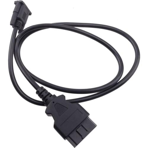 16 Pin OBD2 to RS232 DB9 9 Pin Car Diagnostic Interface Adapter Connector Cable Line 110 cm Universal Car Accessories