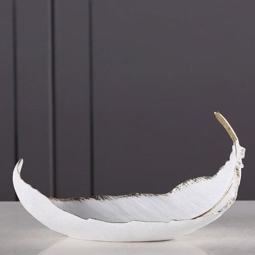 2pcs Home Decoration Accessories Resin Ornaments Miniature Figurines Plates Decoration Bedroom Wedding Desktop Decoration ZZS003