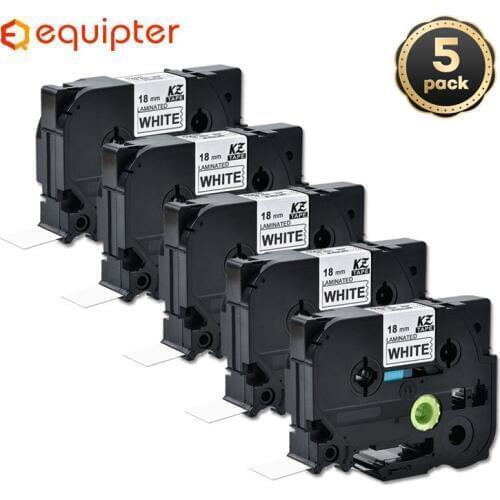 5pcs Label Compatible label replacement for Brother P-Touch TZe label tape tz241 Tze-241 Tze241 tz241 tze 241 12mm