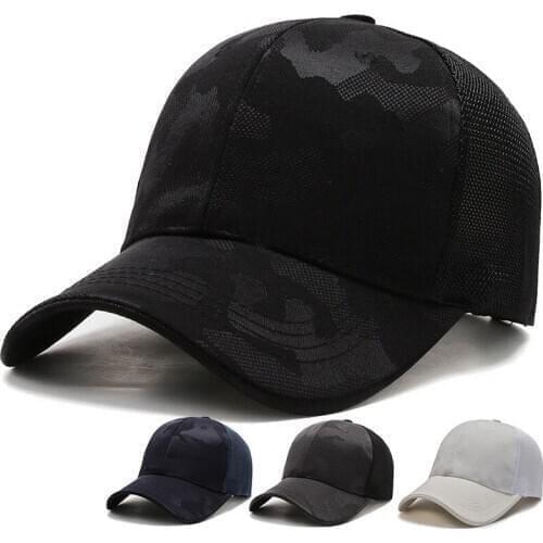 Baseball Caps Men Womens cap male Snapback Hip Hop Hat dad hat Summer Breathable Mesh Gorras Unisex Streetwear Bone