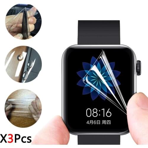 PET Hydrogel Film Screen Protector For RedMi Watch XiaoMi Mi Watch Lite Screen Protector for XiaoMi Mi Watch 2019 Mi Watch Color