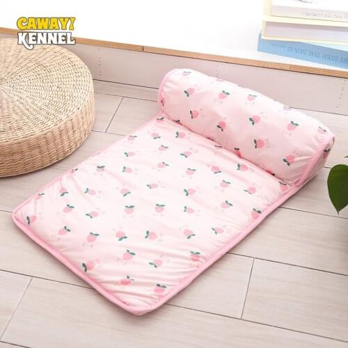 Dog blanketSummer ice silk cool feeling pet mat cat cool pad dogs nest dog pad pet ice pad cool ice pad pet supplies