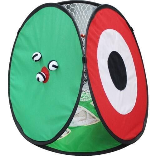 Nylon Golf Practice Nets Golf Chipping Net with 3 Balls 4 Sides Golf Training Net Indoor Outdoor Golf Chipping Pitching Cages