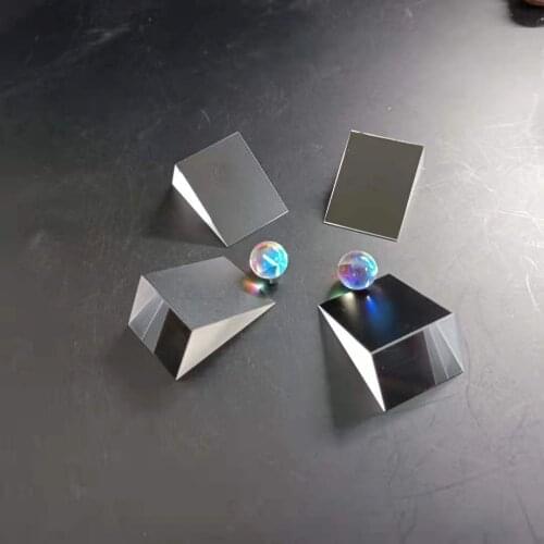 Optical Glass Lazy Glasses Aluminized Reflective Optical Experiment Lazy Glasses Accessories