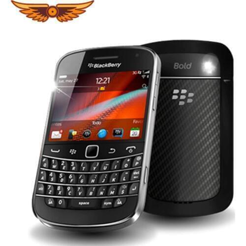 Original Unlocked Blackberry 9900 WCDMA 3G QWERTY Keyboard 8GB ROM 5MP Bluetooth WIFI Used Cellphone Free Shipping