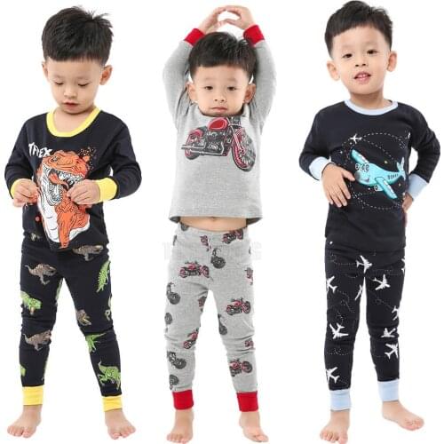 Enfant Baby Girls Fashion Unicorn Pijamas Cotton Toddler Infant Baby Girls Unicorn Pajamas Sets Kids Animal Cartoon Sleepwear