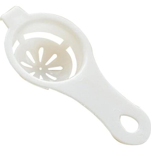 Portable Egg Yolk White Separator Plastic Egg Divider With Collecting Base Bowl Yolk Catcher Home Kitchen Gadgets