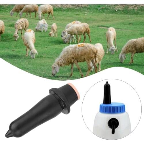 Rubber Livestock Nipple Drinker Soft Pacifier Milk Nipple for Nursing Cattle Sheep Lamb Small Animal Water Nipples