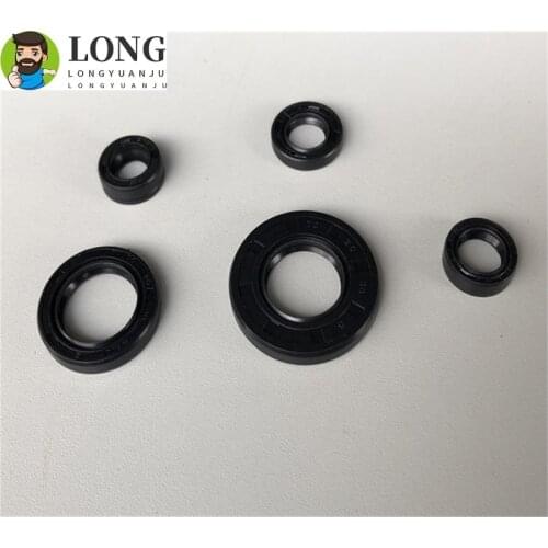Motorcycle complete engine oil seal rubber gear shaft seal for Yamaha YBR125 XTZ125 XTZ 125 YBR 125 XT125Z