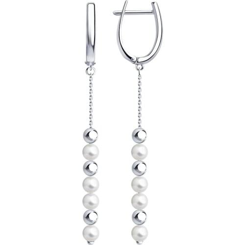 SOKOLOV Pearl Earrings