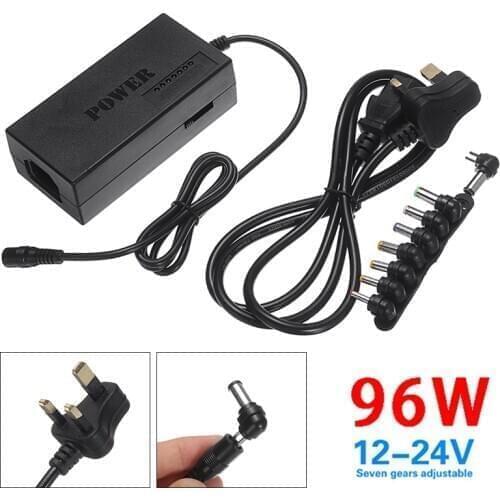 8 Interface Laptop Charger Power Connector Universal 96W 12-24V Laptops charging Adapter for Samsung/Sony/Acer/Lenovo/HP