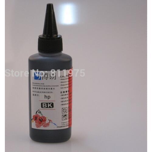 BLOOM Universal dye ink 100ML Compatible Refill Ink for HP all Inkjet Printer Dedicated 4 color black use ciss ink cartridge