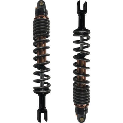 YOSS 1pair 8mm spring 415MM 420MM motorcycle shock absorber for Honda Yamaha Suzuki Kawasaki dirt bikes gokart ATV Titanium