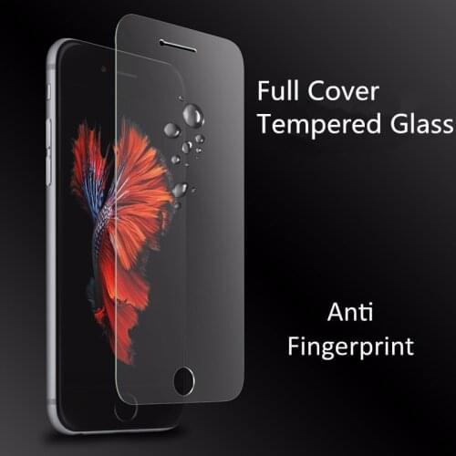 Full Coverage Tempered Glass Screen Protector For iPhone 6 7 8 Plus X Cover Protective glass on For iPhone XS Maz XR