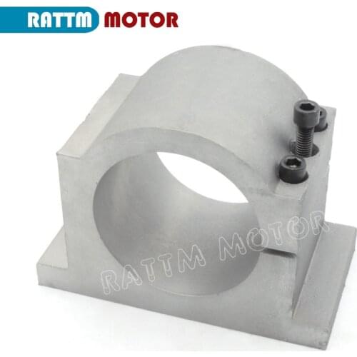65mm Diameter Cast Aluminium Spindle Motor Bracket Clamp / Fixture / Holder