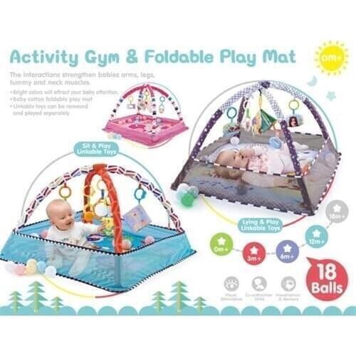 1Set Childrens Mat Baby Play Mat Kids Rug Gym Fitness Frame Activity Fence Toys Early Education Crawling Game Blanket