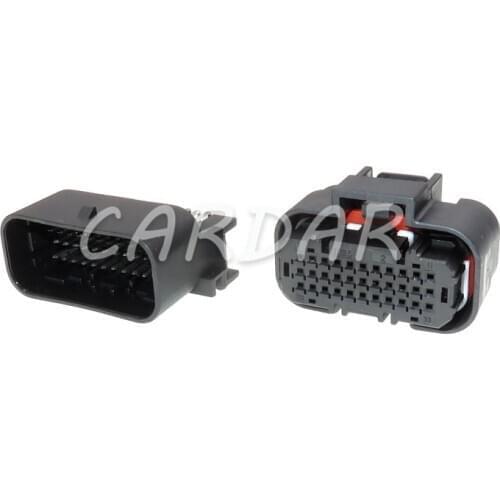 1 Set 33 Pin Automotive ECU Wire Connector 1554461-2 Auto PCB Socket Socket For Cars