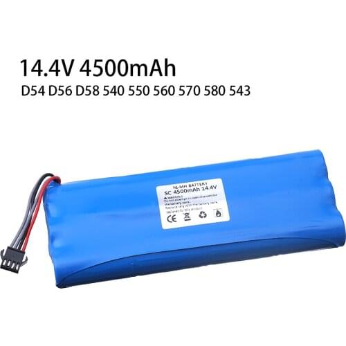 14.4V Rechargeable Ni-Mh Sc Battery Pack Vacumm Cleaner 4500Mah For Ecovacs Deebot D54 D56 D58 Deepoo 540 550 560 570 580 543