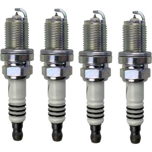 4PCS BKR8EIX 2668 Iridium Spark Plug For Porsche Volvo Audi Volkswagen A3 A4 A5 TT TTS CC Tiguan Jetta Passat Jaguar Land Rover