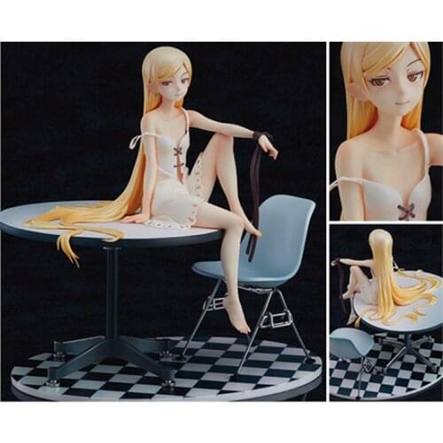 20cm Oshino Shinobu Action Figure PVC Collection Model toys for christmas gift