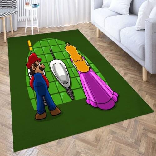 Bathroom surprise Carpet for Living Room 3D Anime Cartoon Rug Gamer Teen Room Bedside Lounge Rug Kids Children Floor Mats