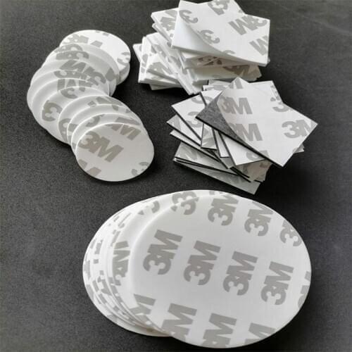 3M strong pad mounting tape double-sided adhesive acrylic foam tape mounting tape on both sides black and white multiple sizes