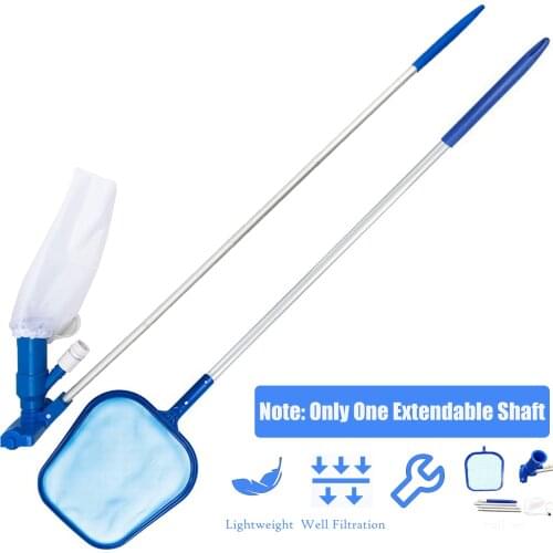 Pool Cleaning Set Swimming Pool Cleaning Tools Maintenance Above Ground Skimmer Brush Vacuum Hose