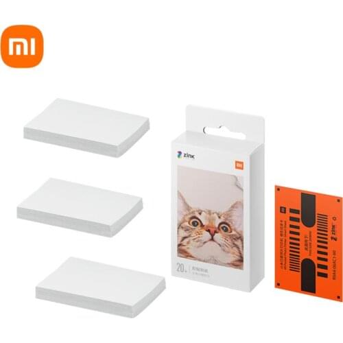 Xiaomi mijia AR Printer 300dpi Portable Photo Mini Pocket With DIY Share 500mAh picture printer pocket printer work with mijia