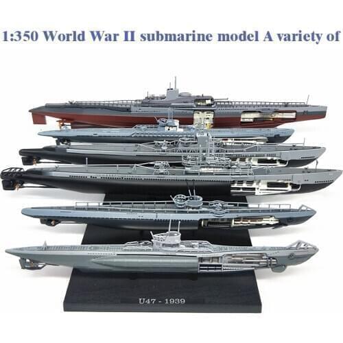 Super value 1:350 World War II submarine model A variety of Atlantic U-boats Alloy warship model