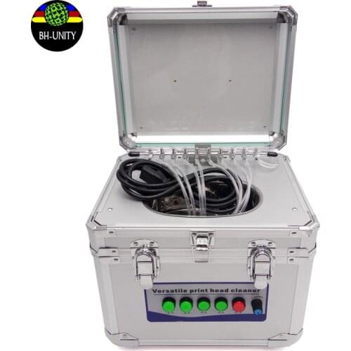 Ultrasonic print head cleaner with 8 ink tube printhead cleaning machine for Ep son xp600 tx800 dx4 dx5 dx7 Print Nozzles