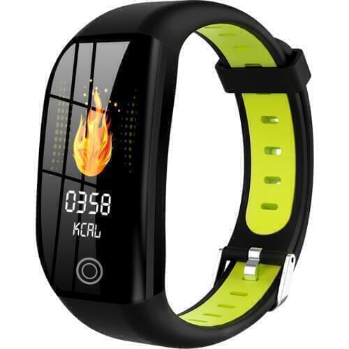 F21 Smart Bracelet GPS Fitness Activity Tracker 1.14" Sport Waterproof Blood Pressure Watch Sleep Monitor Smart Band Wristband