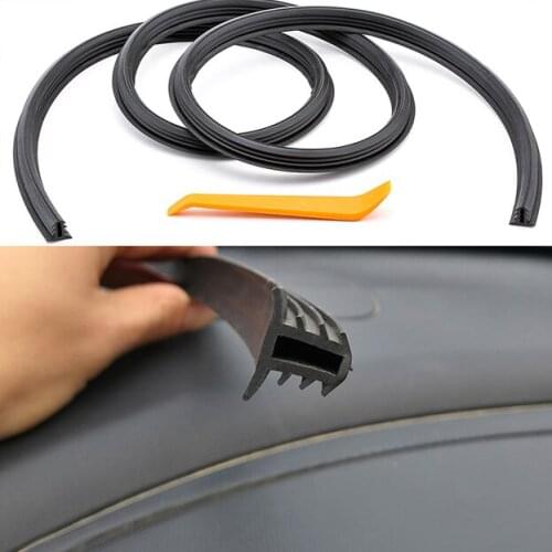 1.6m Dashboard Sealing Strip Noise Sound Insulation Rubber Strips Universal for Skoda Octavia Fabia Rapid Superb Yeti Roomster
