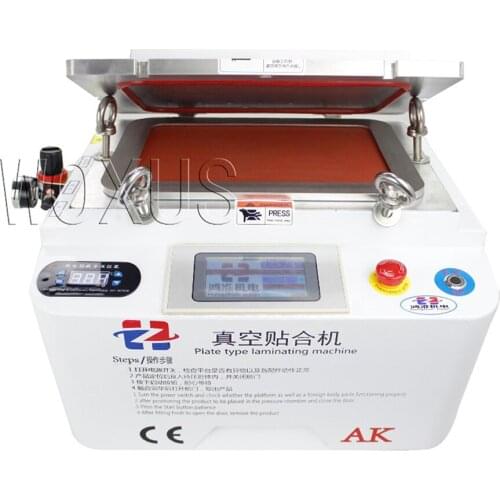 Black/White 12 Inch Vacuum LCD OCA Laminating Machine Bubble Removing Machine For Touch Screen Refurbish