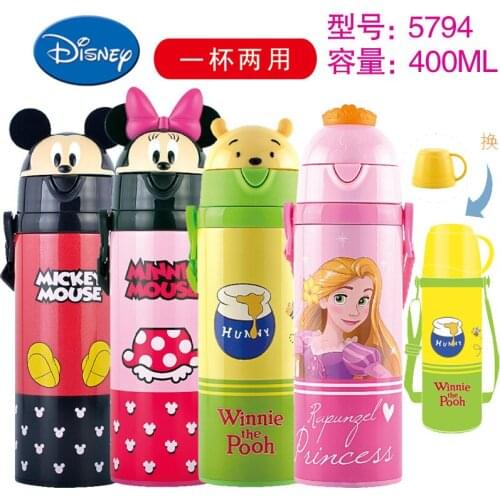 Vacuum Insulated Childrens Thermos Mug with Double Cover Multifunctional Thermos Pot
